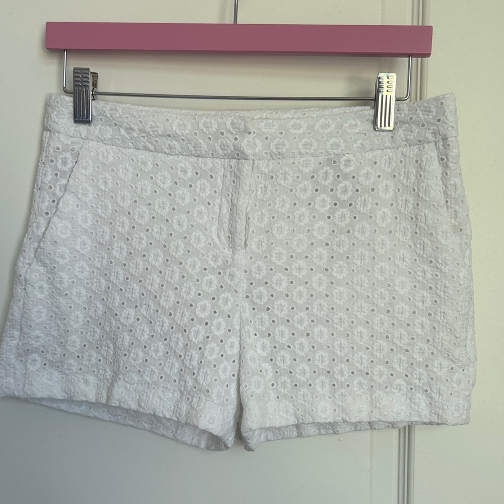 White Eyelet Women’s Shorts